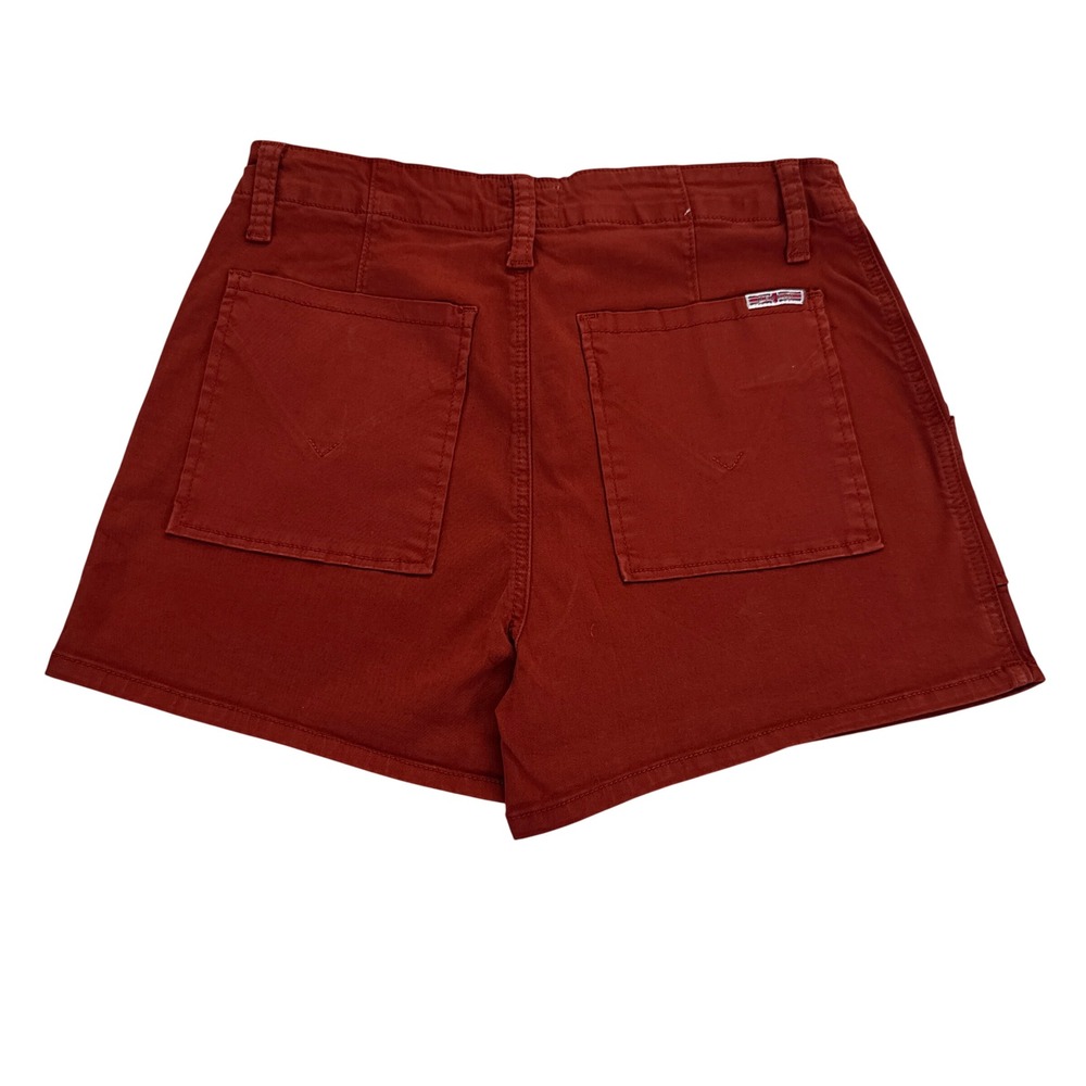 HUDSON High Rise Rust Red Utility Short Size 27 - Picture 5 of 5